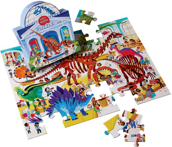 Puzzle El Museo de dinosaurios