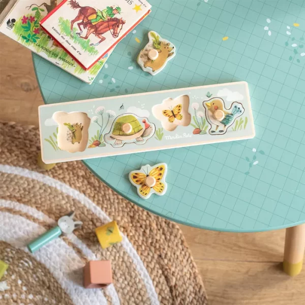 Puzzle encajable 4 animales