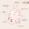 Mochila infantil Paris Secret Garden Pink