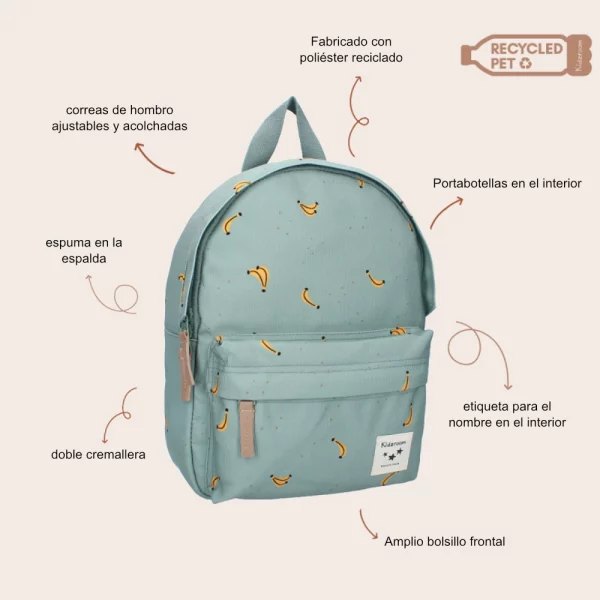 Mochila infantil Paris Picture This Green