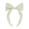 Diadema lazo Green Stripy