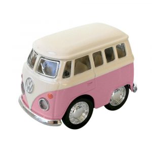 Mini Furgoneta Volkswagen Rosa