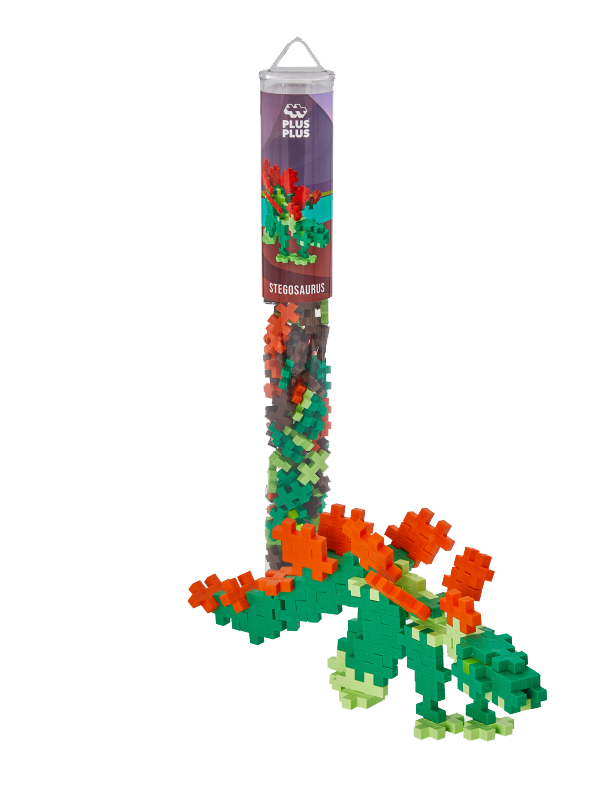 Tubo Plus-Plus Stegosaurus 100pcs.