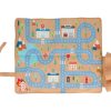 Juego Mantel con Circuito Mostaza + 3 mini coches