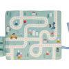 Juego Mantel con Circuito Menta + 3 mini coches