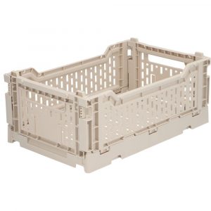 Caja Plegable Monnëka Pequeña Ivory