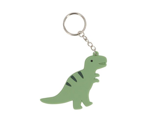 Llavero Silicona Dinos World T-Rex