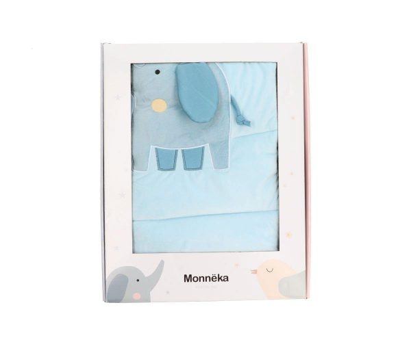 Manta de Juegos Monnëka Blue Elephant