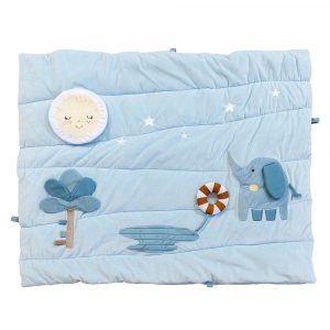 Manta de Juegos Monnëka Blue Elephant