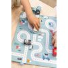 Juego Mantel con Circuito Menta + 3 mini coches