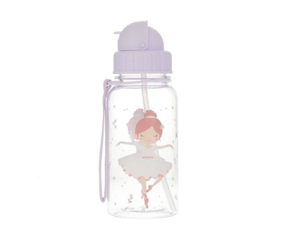 Botella tritán pajita Ballet