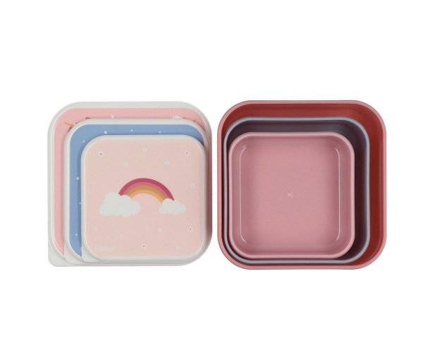 3 Cajas Almuerzo Magical Unicorn