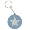 Llavero Silicona Star Blue