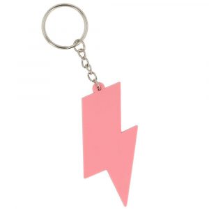 Llavero Silicona Thunder Pink
