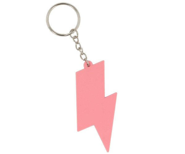 Llavero Silicona Thunder Pink