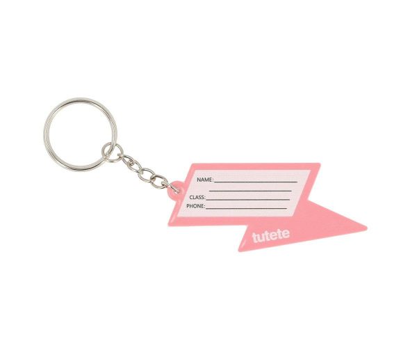 Llavero Silicona Thunder Pink