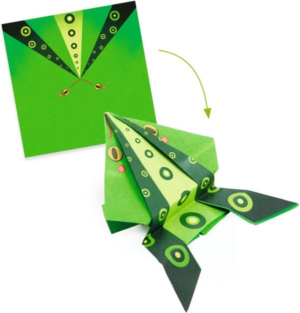 Papiroflexia Origami Animales saltarines