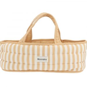 Capazo Muñecas Stripes Caramel