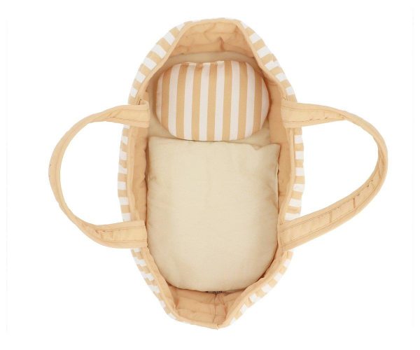 Capazo Muñecas Stripes Caramel
