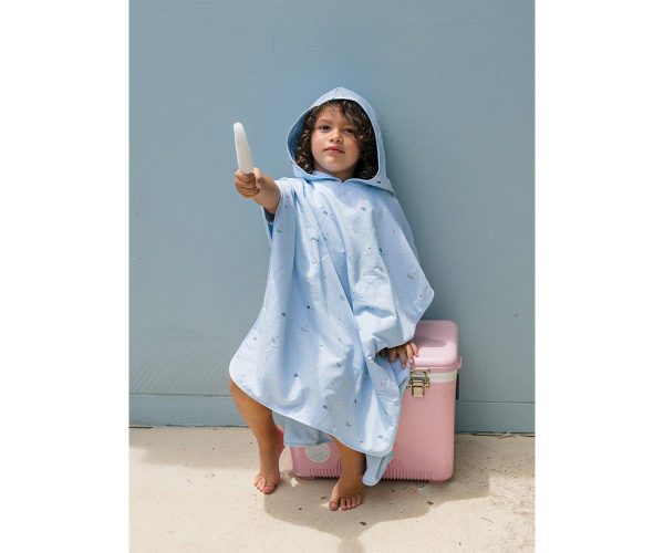 Poncho de Playa Fishing Boat