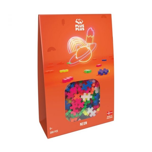 Sobre Plus-Plus Neon 300pcs.