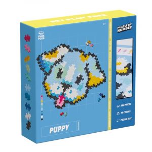 Plus-Plus Puzzle con números Puppy 500pcs.