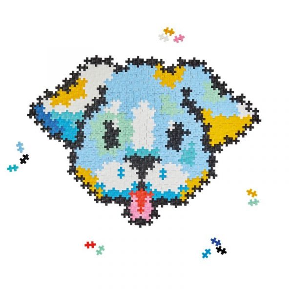Plus-Plus Puzzle con números Puppy 500pcs.