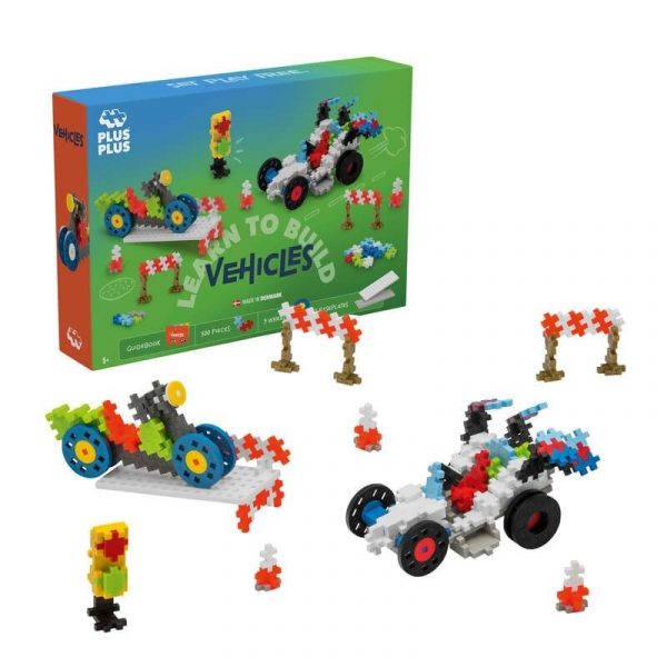 Plus-Plus Aprende a construir Vehículos 500pcs.