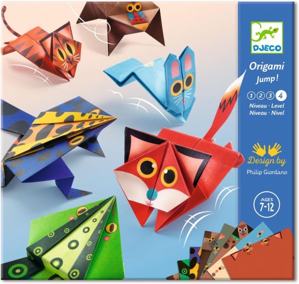 Papiroflexia Origami Animales saltarines
