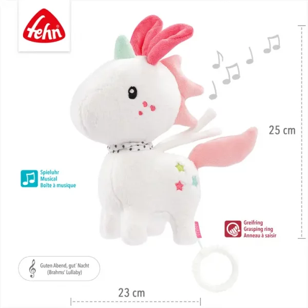 Caja música Unicornio
