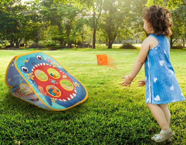 B. Bean Bag Toss Game Juego de lanzamiento