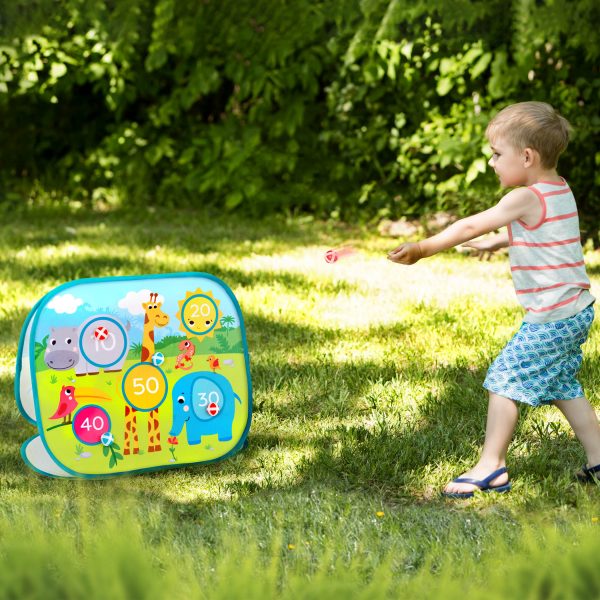 B. Toss ‘n’ Score Diana de velcro