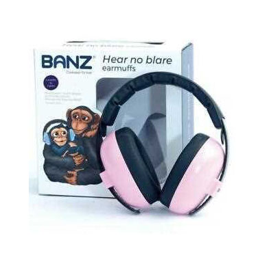 Cascos Antirruido Rosa Baby
