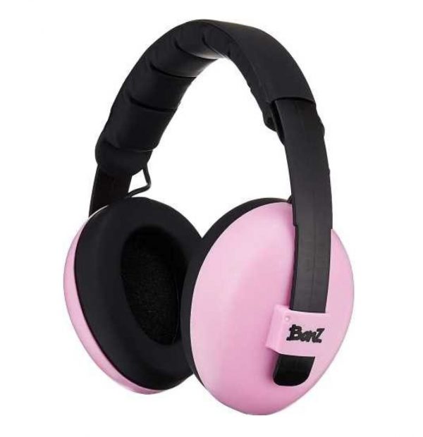 Cascos Antirruido Rosa Baby