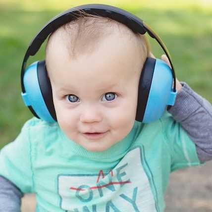 Cascos Antirruido Sky blue Baby