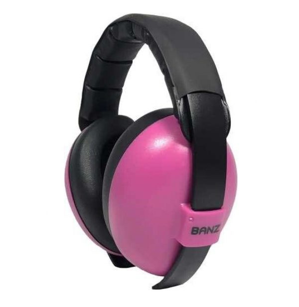 Cascos Antirruido Fucsia Baby