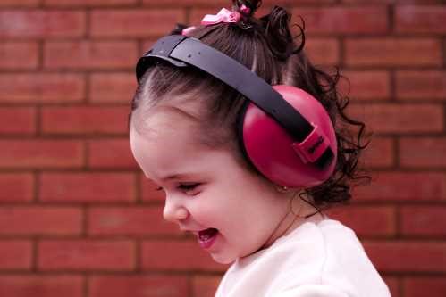 Cascos Antirruido Maroon Baby