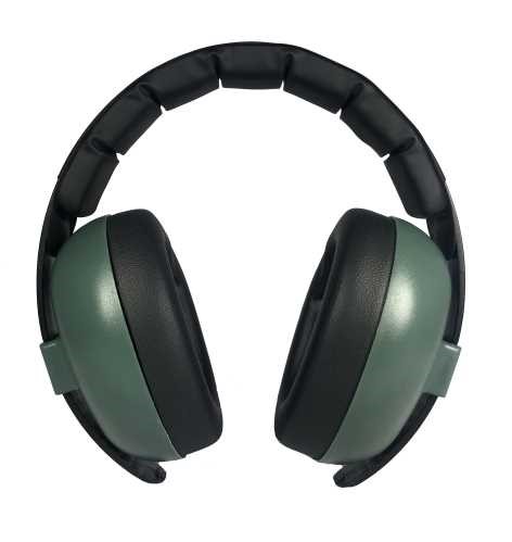 Cascos Antirruido Dark green Baby