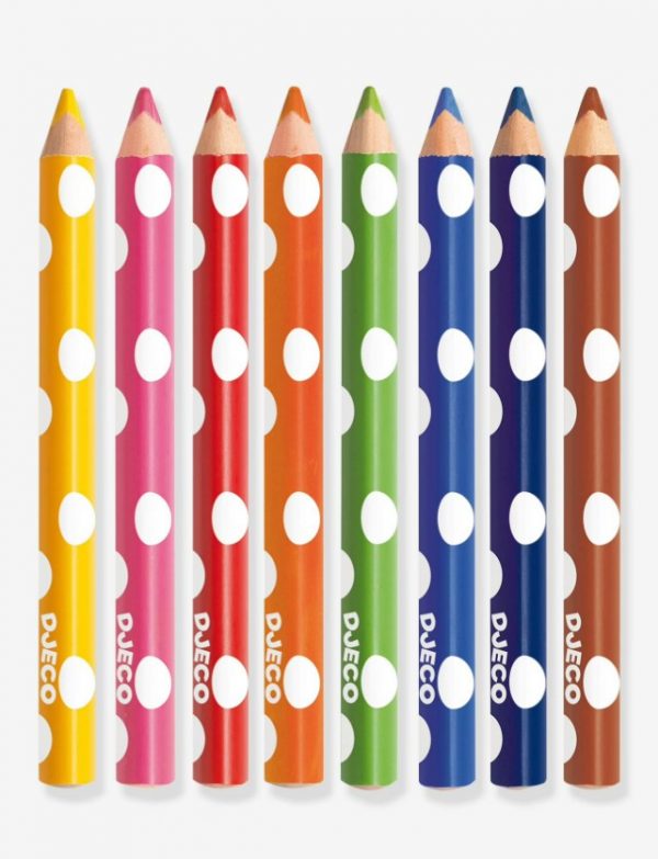 Colores para peques 8 lápices de colores