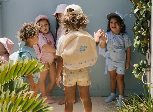 Mochila Infantil Antiarena Fishing Boat
