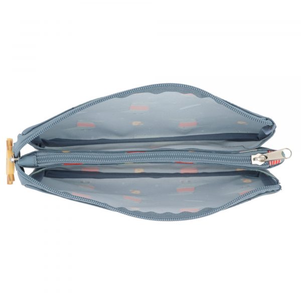 Estuche 3 compartimentos Croc