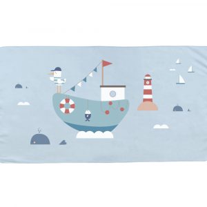 Toalla Playa Microfibra Fishing Boat