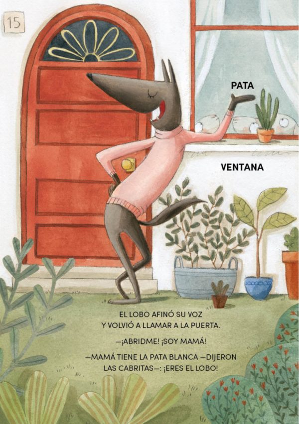 El lobo y las siete cabritas / El llop i els set cabridets