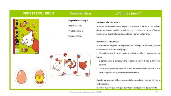 Cartas Piou Piou