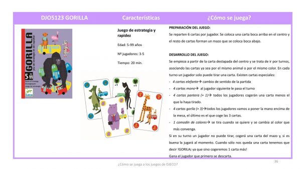 Cartas Gorilla