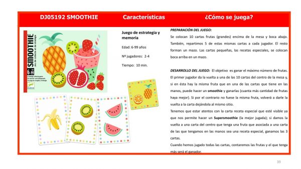 Cartas Smoothie