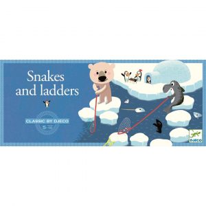 Juego clásico Serpientes y Escaleras
