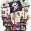 Puzzle Gigante El barco pirata
