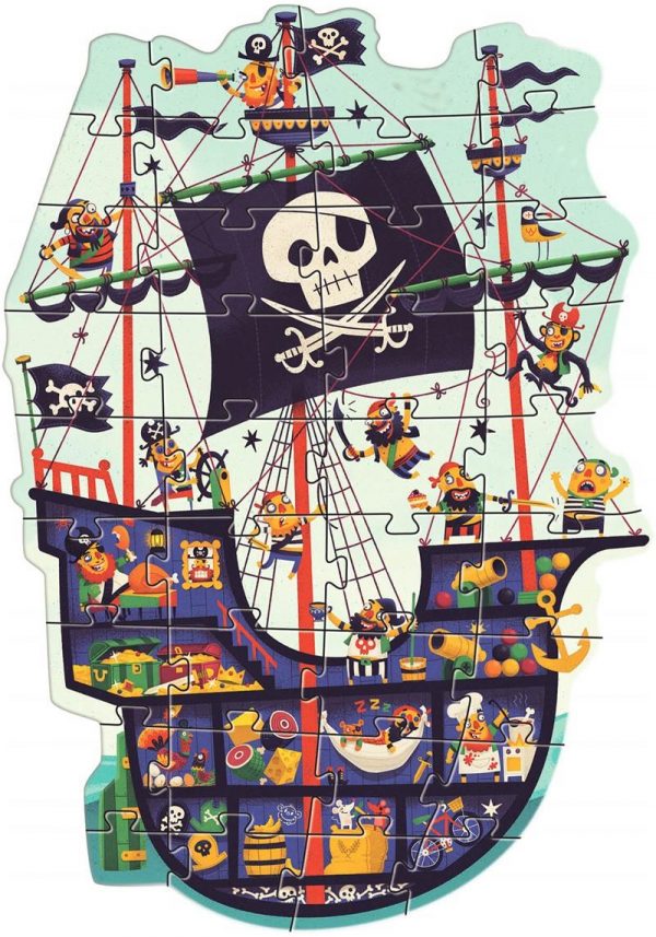 Puzzle Gigante El barco pirata