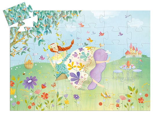 Puzzle La Princesa de primavera